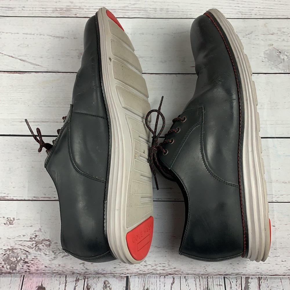 Cole Haan black Grand plain toe Oxfords sz 11 - Picture 5 of 9
